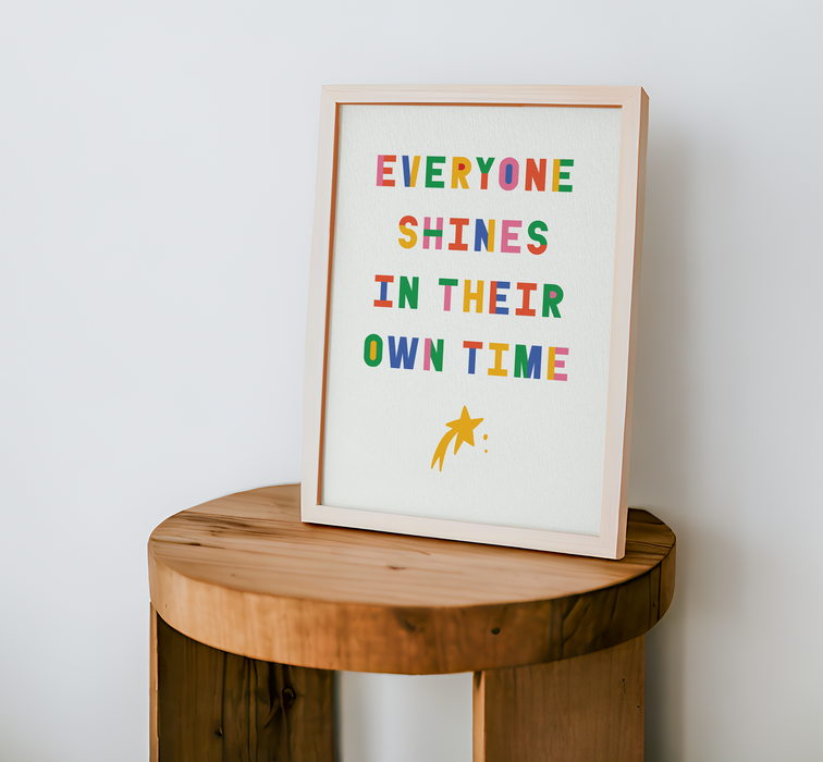 Everyone Shines - Art Print