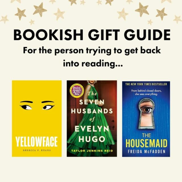 If you’re looking to gift someone a book this Christmas, we’ve made a handy guide of some of our favourite reads to help you out. Whether you’re looking for a classic, something festive, or something for someone who seems to have read EVERYTHING, have a scroll and get some ideas 📚